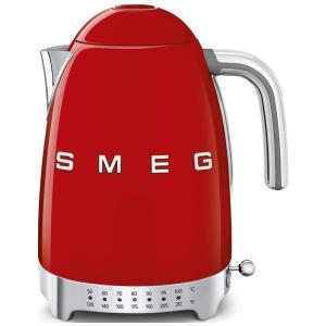 Chaleira elétrica, 1.7L, SMEG KLF04RDUS, Vermelho