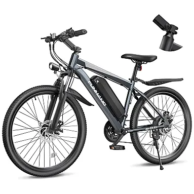 Bicicleta Elétrica Funhang EB-M1 Cinza