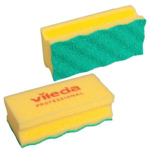 Kit Esponja de Limpeza Resistente ao Odor para Todas as Superfícies, 10 Un, Vileda, Amarelo