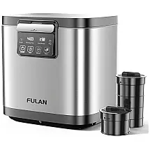 Composteira Elétrica de Cozinha Inteligente 3,8L para Ambientes Internos com Descarte Automático de Lixo, Display LED e Temp, 110V, Jopisin