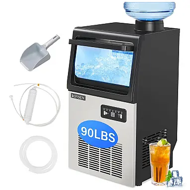 Máquina de Gelo Profissional ROVSUN
