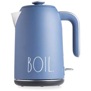 Chaleira Elétrica 1.7L com Desligamento Automático e Proteção de Fervura, 110V, Rae Dunn, Azul