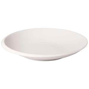 Prato Fundo 25 cm em Porcelana Premium, 1 Unidade, Villeroy Boch, Lua Nova