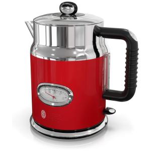 Chaleira Elétrica, 1.7L, Aço Inoxidável, 110v, RUSSELL HOBBS KE5550RDR, Vermelho