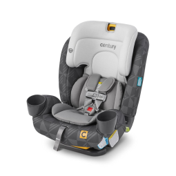 Bebê Conforto Drive Cadeira Automotiva 3 em 1 Tudo em Um de 2 a 54 kg, CENTURY 2144714, Cinza