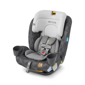 Bebê Conforto Drive Cadeira Automotiva 3 em 1 Tudo em Um de 2 a 54 kg, CENTURY 2144714, Cinza