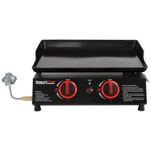 Churrasqueira a Gás Portátil com 2 Queimadores, 8000 BTU, ROYAL GOURMET PD1203A, Preto