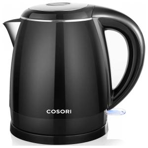 Chaleira Elétrica 1.8L com Desligamento Automático e Proteção de Fervura, 110v, COSORI Electric Kettle, Preto