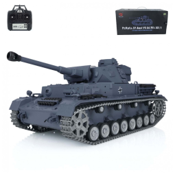 Tanque de Guerra TOUCAN RC HOBBY Panzer 3859 com Controle Remoto, Escala 116, Azul