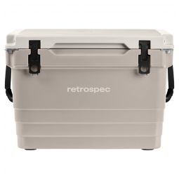 Cooler Térmico Portátil 45 Litros com Alça e Abridor, Retrospec, Bege