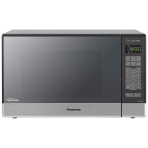 Micro Ondas de Bancada em Aço Inoxidável 33L com 14 Programas com Tecnologia Inverter, 110V 1200W, Panasonic SN686S, Prata