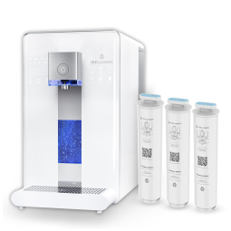 Filtro de Água de Bancada sem Instalação 6L com Filtragem RO de 5 Estágios e Opção de Quente ou Fria, 110V Melissani, Branco