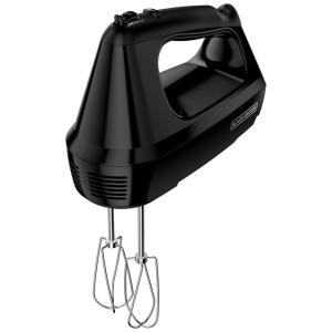 Batedeira de Mão com 6 Velocidades e 5 Acessórios, BLACKDECKER MX3200B, Preto