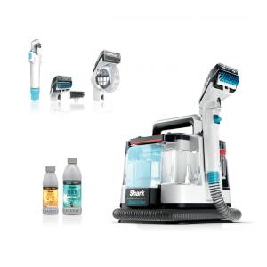 Extratora e Higienizadora Portátil de Carpetes e Estofados, - Elimina Manchas e Odores, 110V, Shark PX201 StainStriker, Branca