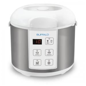 Panela de Arroz Elétrica Buffalo 1.2L, com Controle de Temperatura, 110V, Branca