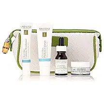 Kit Skincare Completo 4 Produtos com Necessaíre, EMINENCE EM 919CLR, Verde