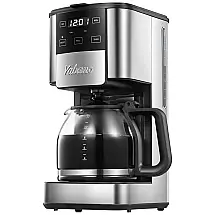 Cafeteira Elétrica Expresso 12 Xícaras com Painel de Controle Digital, 110v, YABANO CM6672, Prateado