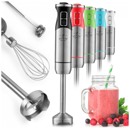 Zulay Mixer 3 em 1 com 8 Velocidades e Acessórios, 500W, 110V, Preto