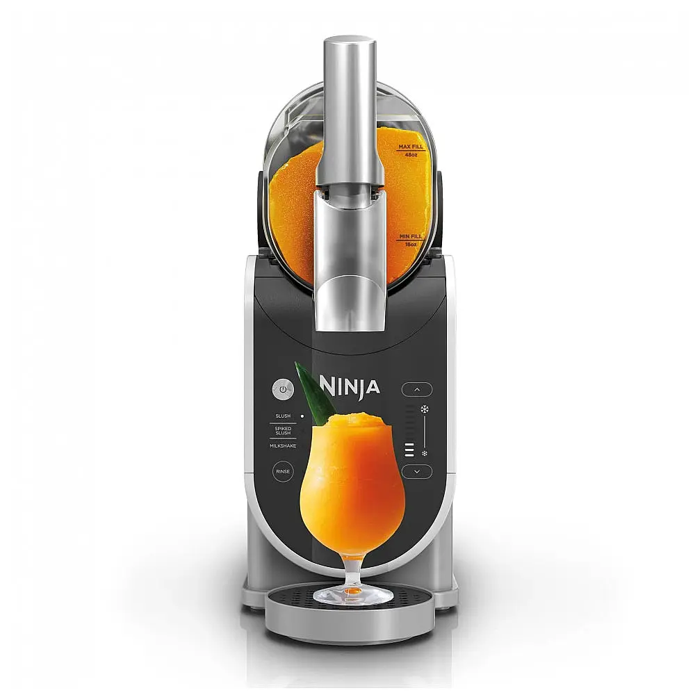 Máquina de Slush Raspadinha Ninja SLUSHi FS300 2,1L 3 Programas Sem Gelo Auto Limpeza 110V