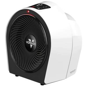 Aquecedor Elétrico Portátil com 3 Níveis de Potência 750W 1125W 1500W 110V, Vornado VELOCITY3RWH, Branco