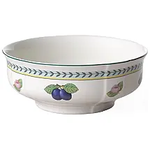 Tigela Estilo Clássico com Capacidade de 1.2L, Material de Porcelana Premium e Formato Redondo, Villeroy Boch, Branca Colorida