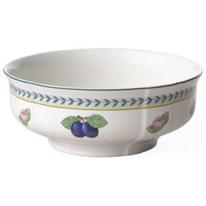 Tigela Estilo Clássico com Capacidade de 1.2L, Material de Porcelana Premium e Formato Redondo, Villeroy Boch, Branca Colorida