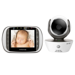 Babá Eletrônica Motorola Alcance de 179 Metros com Modo Duplo e Wi Fi