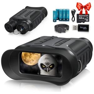 Binóculos Profissional 10x26 à Prova dAgua, Alcance, Lente CAT, GAMSOD, Preto