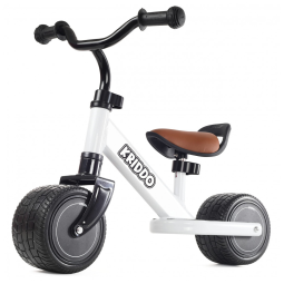 Bicicleta sem Pedal para Crianças de 1 a 3 Anos, KRIDDO, Branca