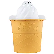 Sorveteira Elétrica com Capacidade de 4L e Livro de Receitas, Branca, 110v, NOSTALGIA , Branco