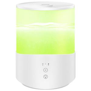 Boi Clewny Umidificador Ultrassônico Portátil 2. até 30H, Área até 28 m2, 110v, BOICLEWNY 2.5L Cool Mist Humidifier, Branco
