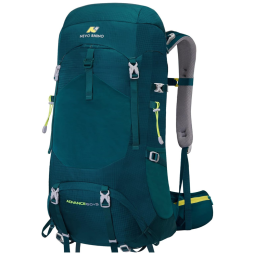 N NEVO RHINO Mochila de Acampamento Camping 60L, Impermeável, Azul