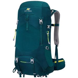 N NEVO RHINO Mochila de Acampamento Camping 60L, Impermeável, Azul