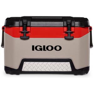 Cooler Caixa Térmica Portátil 52 Litros, e, IGLOO 50291, Marrom