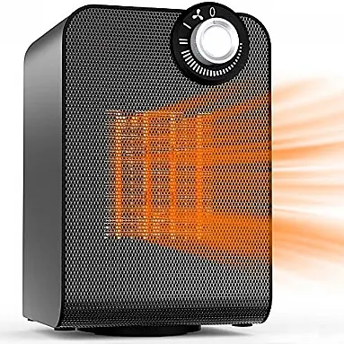 Aquecedor elétrico 1500W com termostato