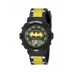 Relógio Digital para Crianças de 5 até 15 Anos, DC Comics Batman BAT4177, Preto