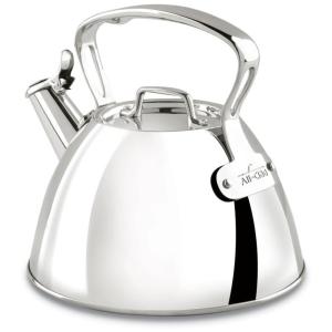 Chaleira totalmente revestida de aço inoxidável, ALL CLAD E86199, Cinza