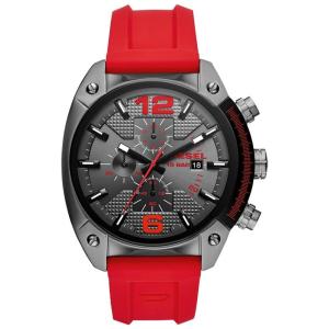 Relógio Masculino Analógico Quartzo, Silicone, DIESEL DZ4481, Vermelho