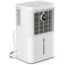 Desumidificador para Grandes Ambientes 1.5L até 185 m2 com Painel Digital, 110V, HOGARLABS, Branco