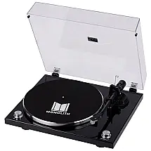 Vitrola Toca Discos Retrô com Bluetooth e USB, 110v, MONOLITH 600047, Preto