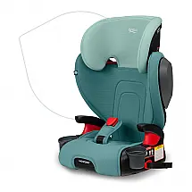 Assento Elevador Britax Highpoint Verde Degradê 2-em-1 com Encosto 18 a 54 kg