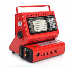 Aquecedor a Gás Portátil 10000 BTU Adequado ao Ae Livre, até 23 m2, PDD, Vermelho