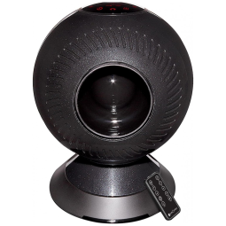 Ventilador e Aquecedor com 12 Velocidades e Operação Silenciosa, 1500W, 110v, GREENTECH ENVIRONMENTAL pureComfort YEAR ROUND, Preto