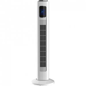 Ventilador de Torre com 3 Velocidades e Controle Remoto, 220V 45W, LHA, Branco