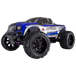 Off Road Controle Remoto Caminhão Totalmente Ajustável Sem Fio Recarregável Impermeável, REDCAT RACING VOLCANOEP 94111 BS 24, Azul