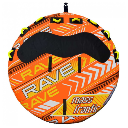 Boia Rebocável Aquática para 4 Pessoas, RAVE Sports, Laranja