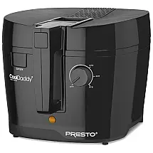 Fritadeira Elétrica a Óleo, Capacidade 1.9L, 1500W, 110v, PRESTO 5442, Preto
