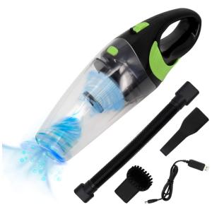 Aspirador Portátil HiKiNS Sem Fio Bateria Recarregável 120W Sucção Forte a Seco Carro Escritório