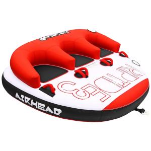 Boia Rebocável Aquática AIRHEAD AHRT13 para 3 Pessoas, Vermelha