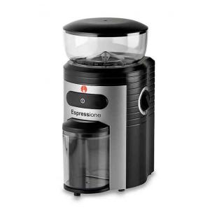 Moedor de Café Elétrico 15 Níveis de Moagem até 200g Aço Inoxidável, 150W, 110v, ESPRESSIONE MEC 5198, Preto